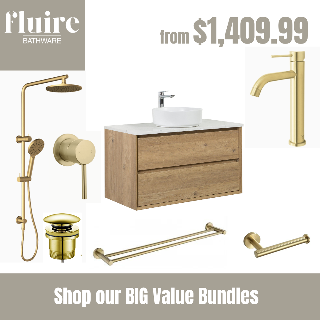 Birchwood Oak Vanity Bundle