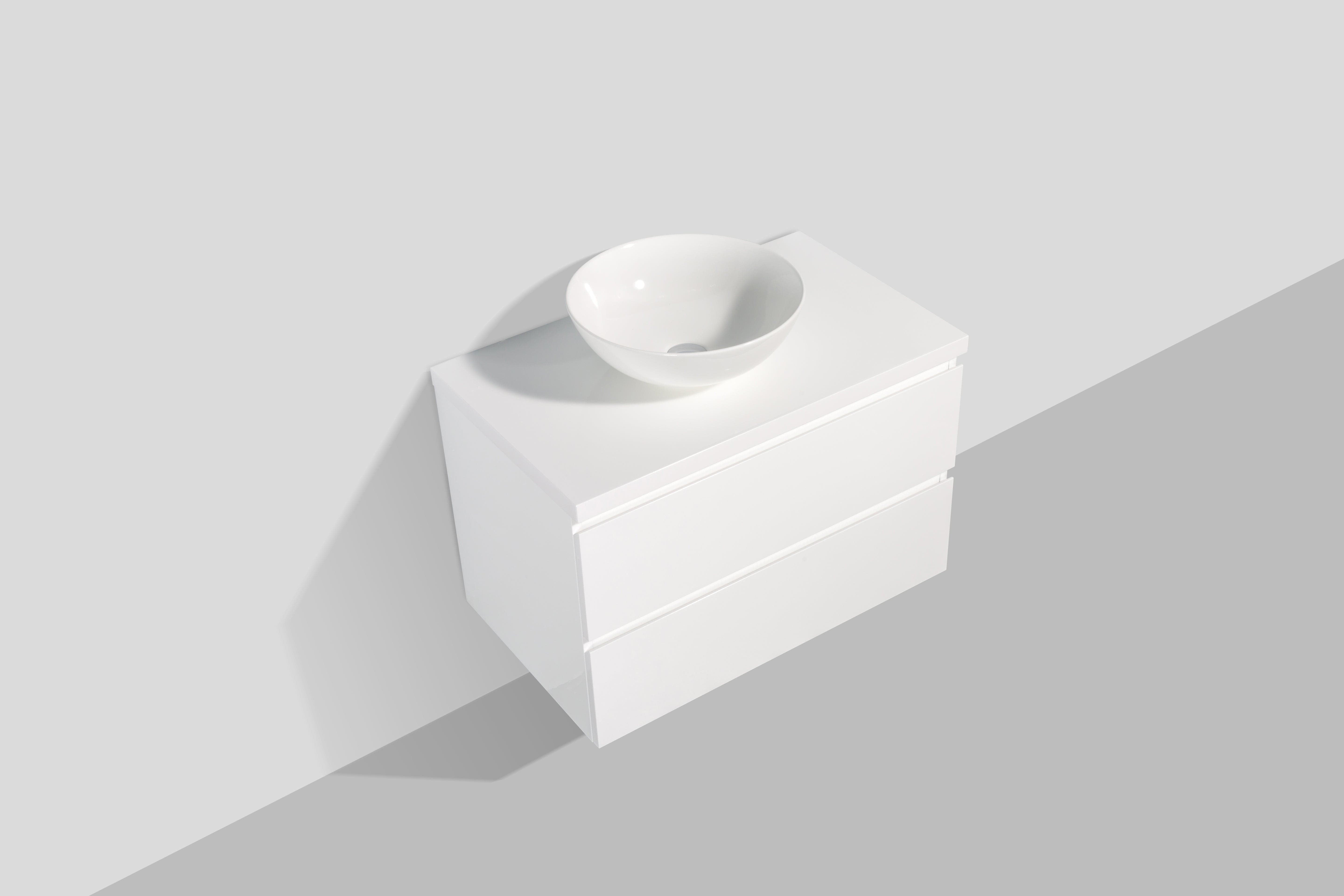 Serenity Matte White Vanity Bundle