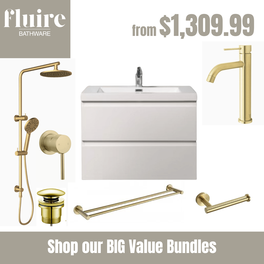 Serenity Matte White Vanity Bundle