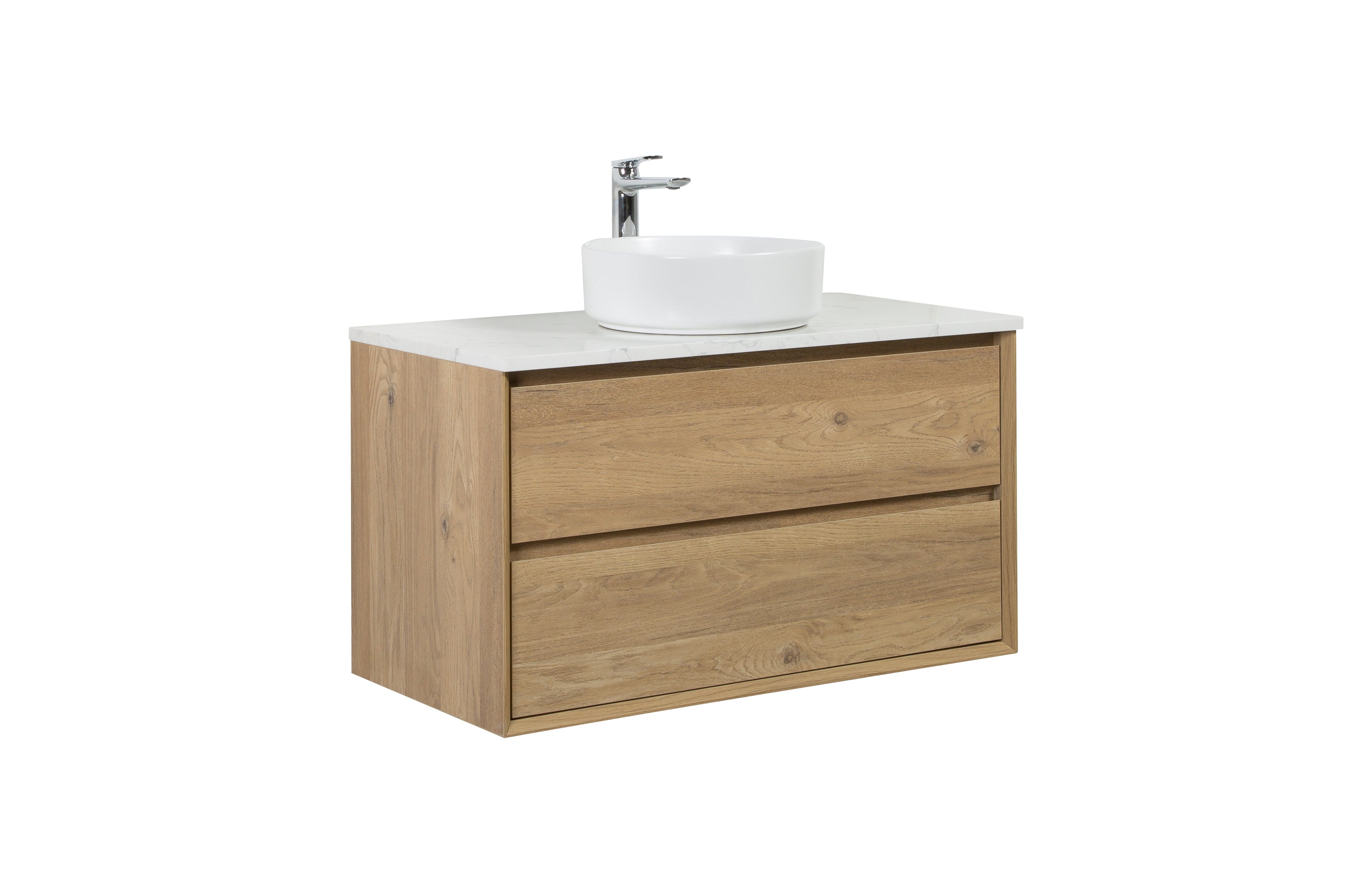 Birchwood Oak Vanity Bundle