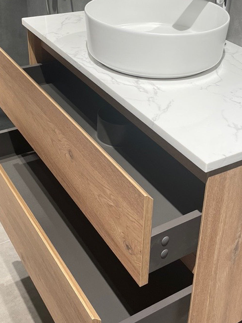 Birchwood Oak Vanity Bundle