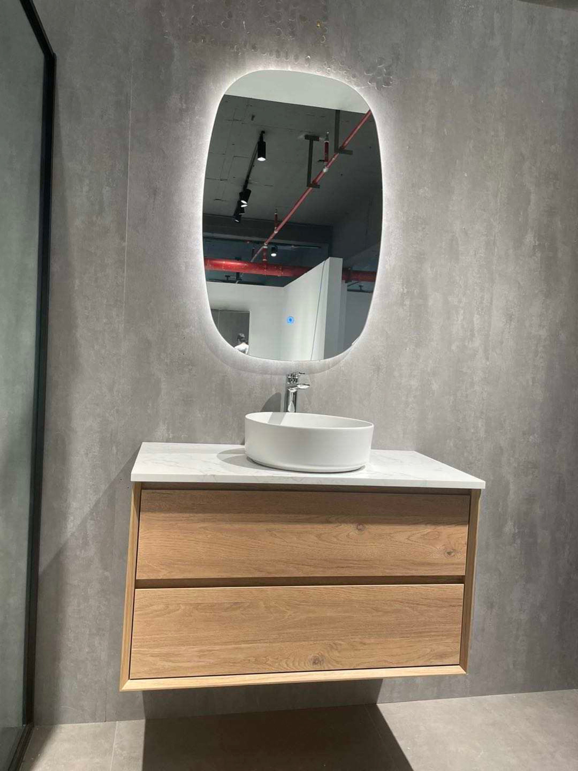 Birchwood Oak Vanity Bundle