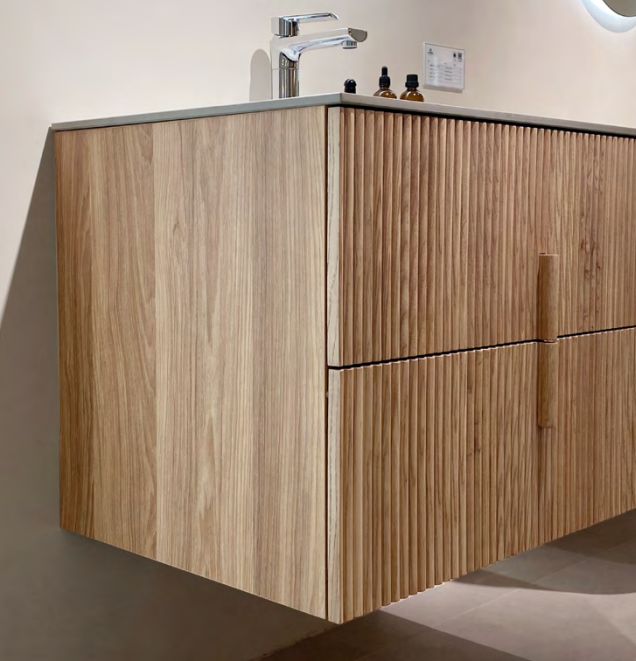 Mykonos Natural Oak Vanity Bundle