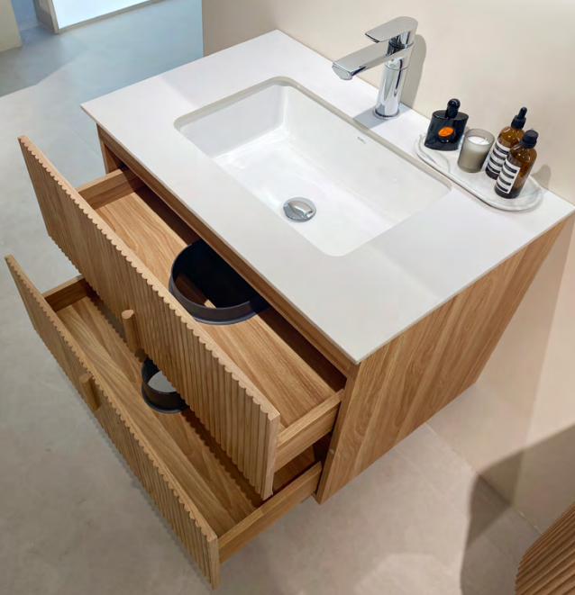 Mykonos Natural Oak Vanity Bundle
