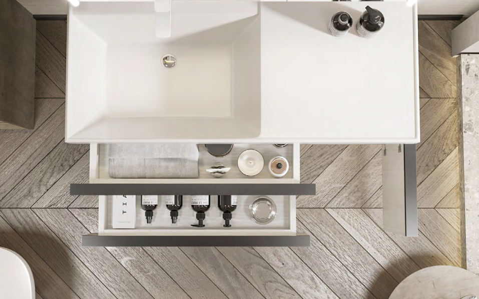 Santorini Matte White Vanity Bundle