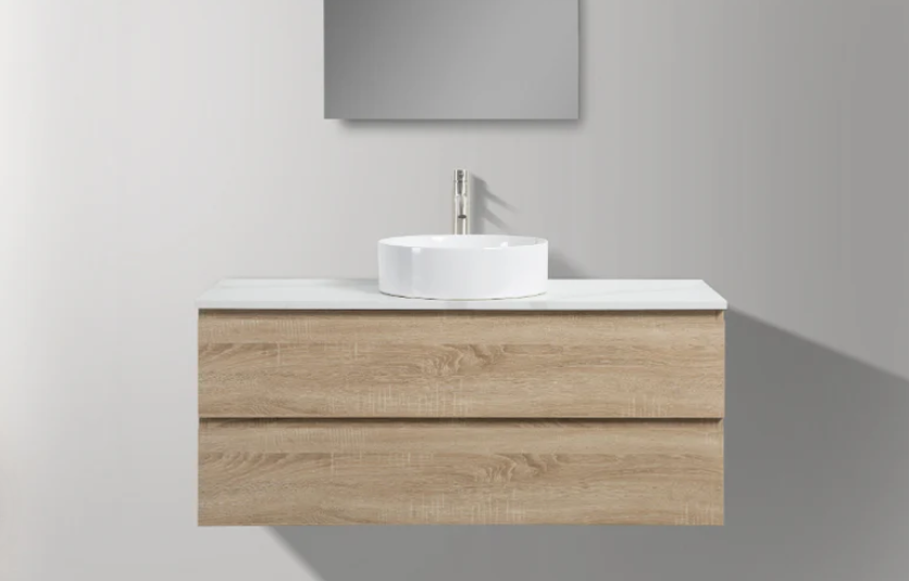 Serenity Natural Oak Vanity Bundle