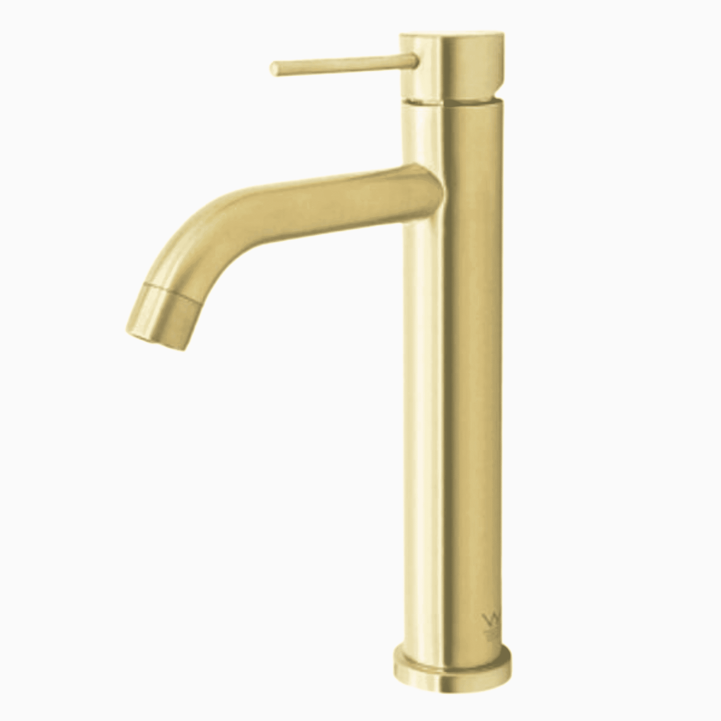 Brushed Gold Wall Mounted Basin Mixer Tapware Bundle