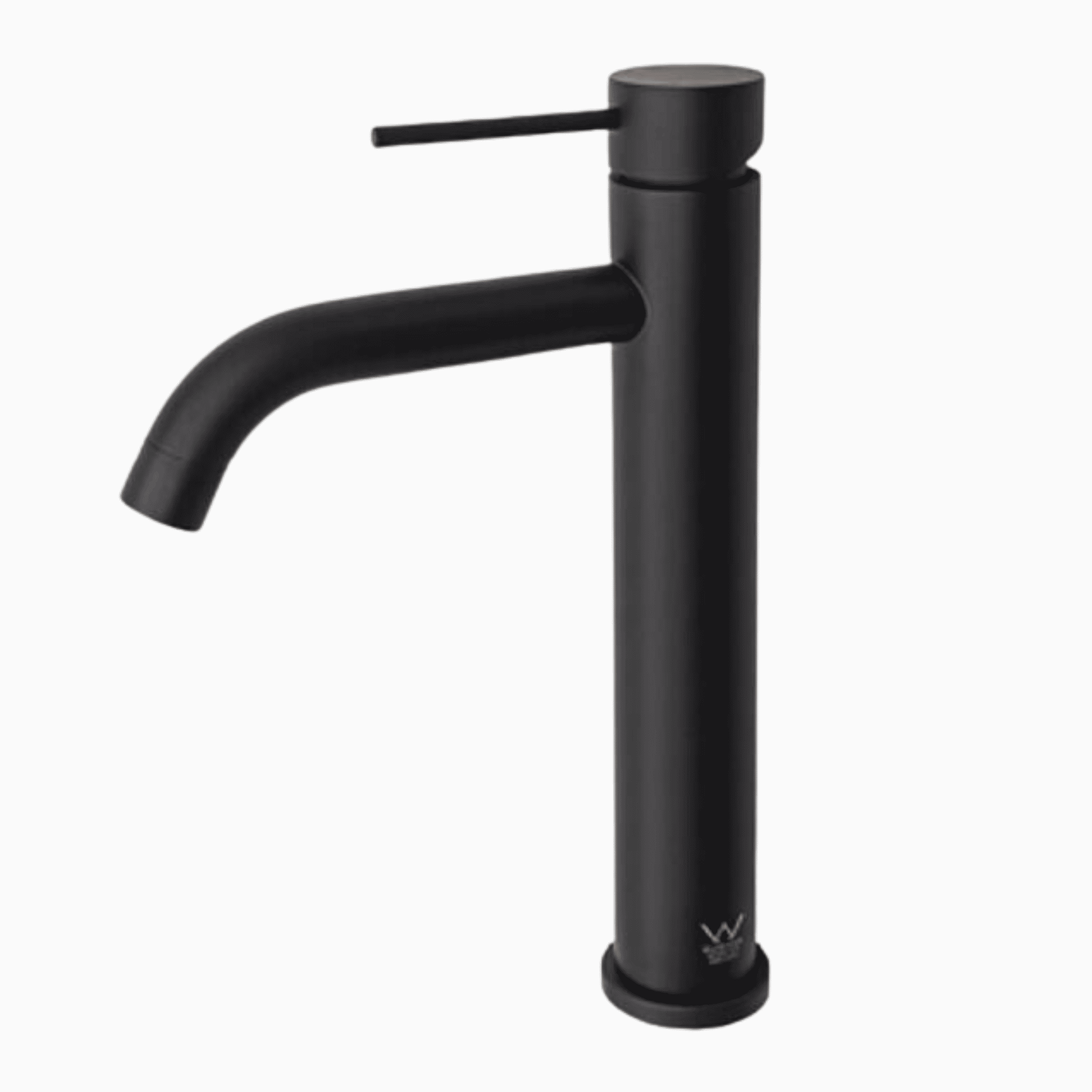 Matte Black Tall Basin Mixer Tapware Bundle