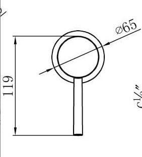 CIRC - Brushed Nickel Wall Mixer