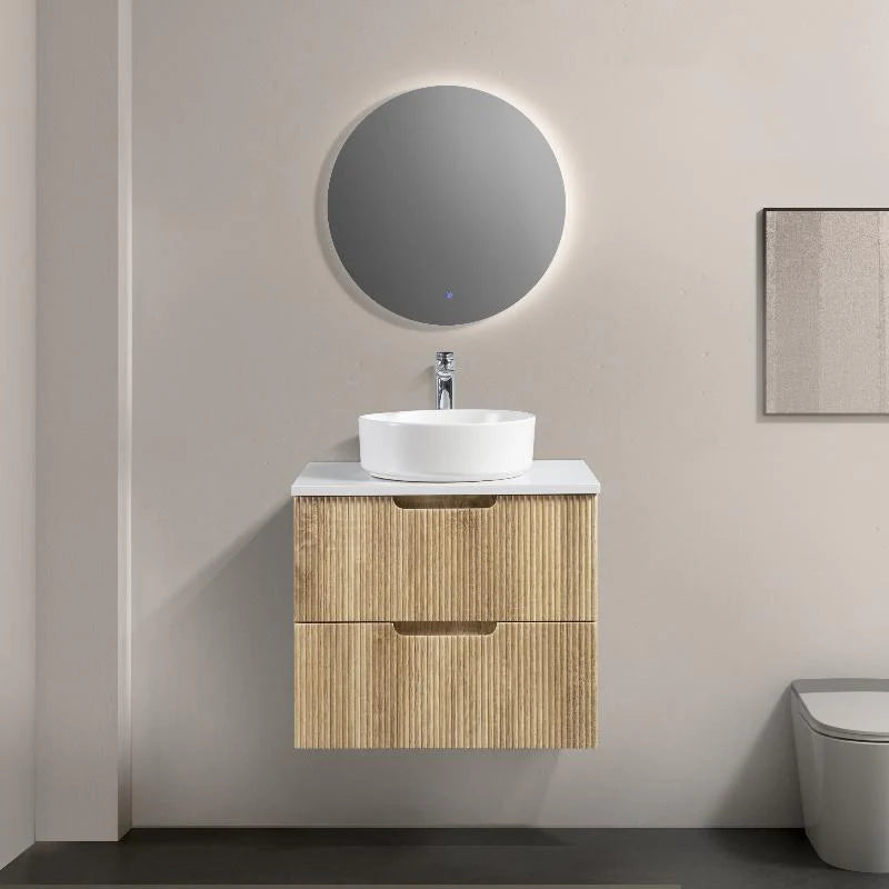 Mornington Fluted Oak Vanity Bundle