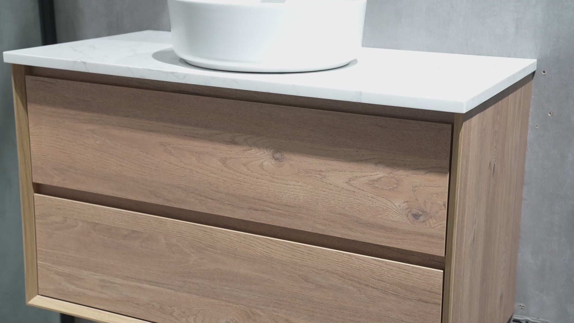 Birchwood Oak Vanity Bundle