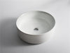 Halo 360mm Gloss White Round Above Counter Basin - Bathroom Factory Warehouse Australia's leading online bathroom shop with luxury products at the best prices - www.bathroomfactorywarehouse.au #bathroom