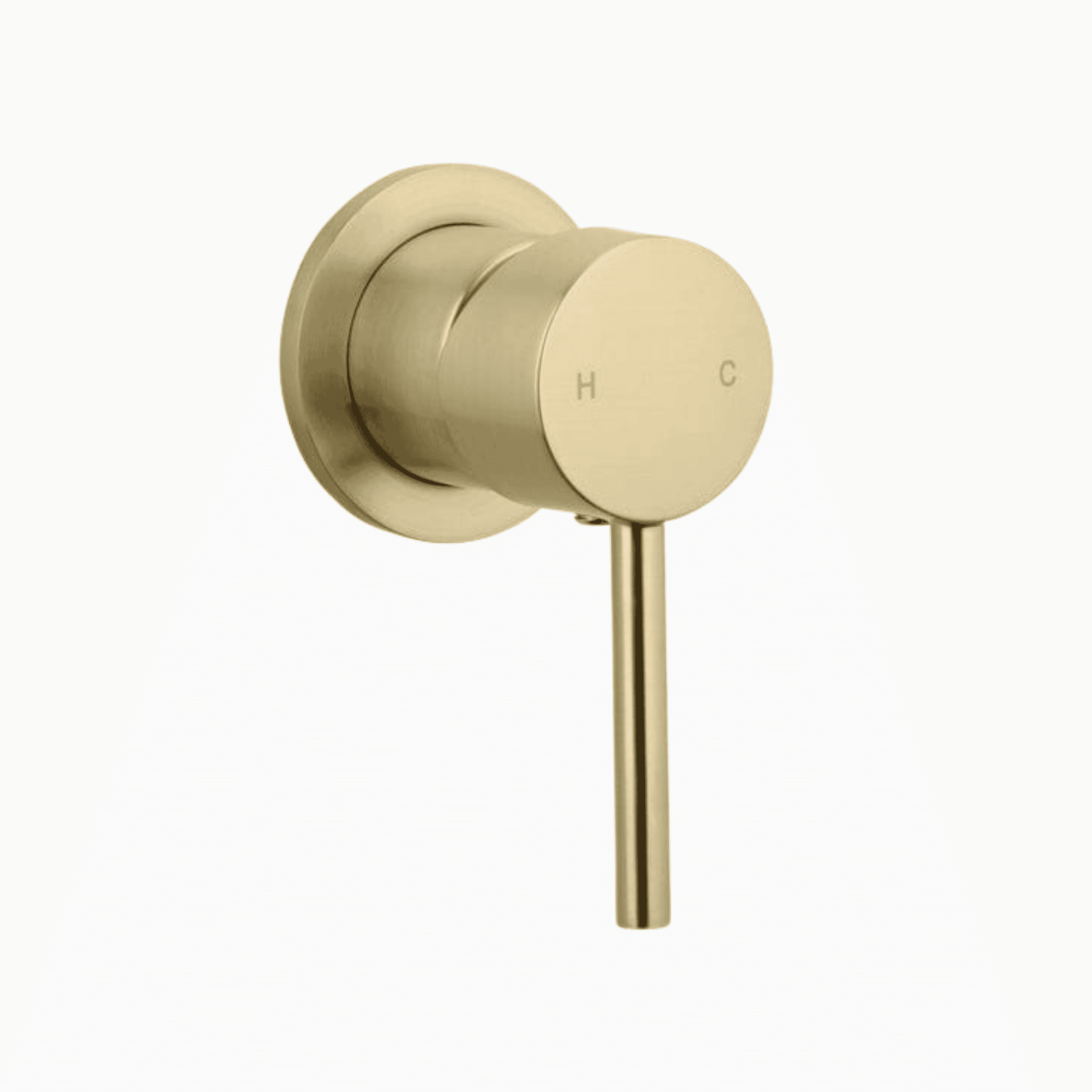 CIRC - Brushed Gold Wall Mixer